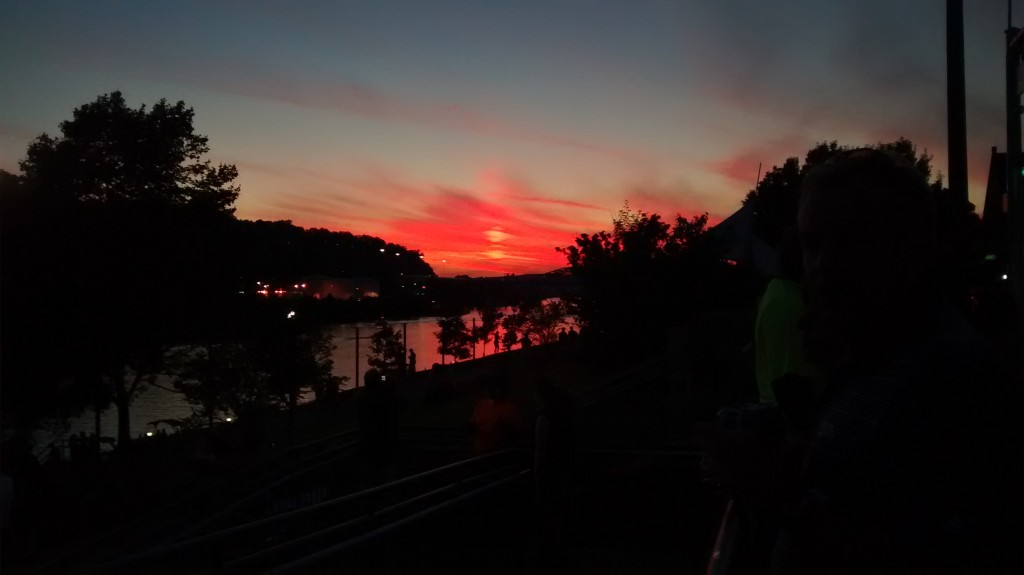 MistyMountainReverie ©2015 Charleston, WV sunset